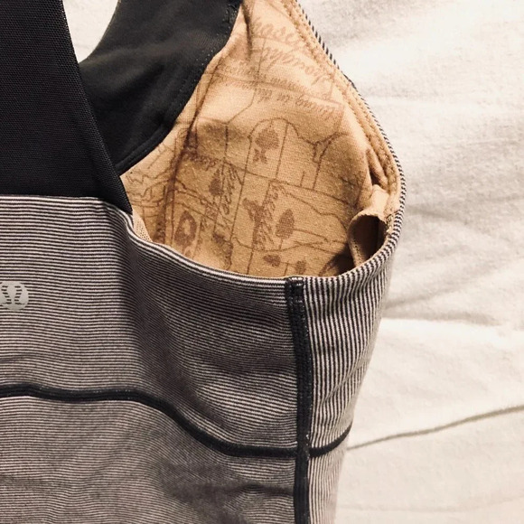 Lululemon Sport Tank Top Size 6 Built In Bra Racerback - Picture 9 of 16